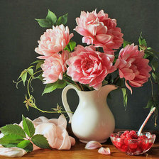 Схема вышивки «Яркий букет»