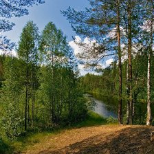 Схема вышивки «Русские просторы»