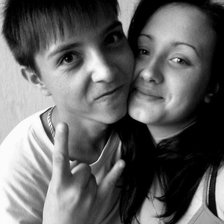 Схема вышивки «Света и Илья»