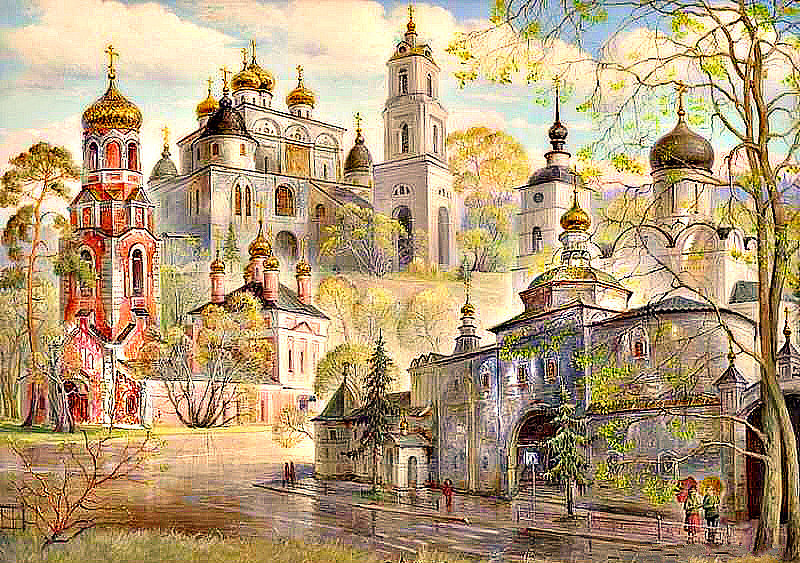 Серия "Соборы и храмы" - оригинал