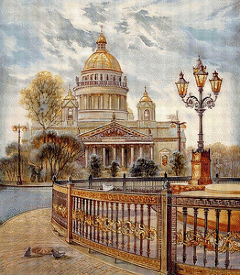 Серия "Соборы и храмы" Исаакиевский собор" - предпросмотр