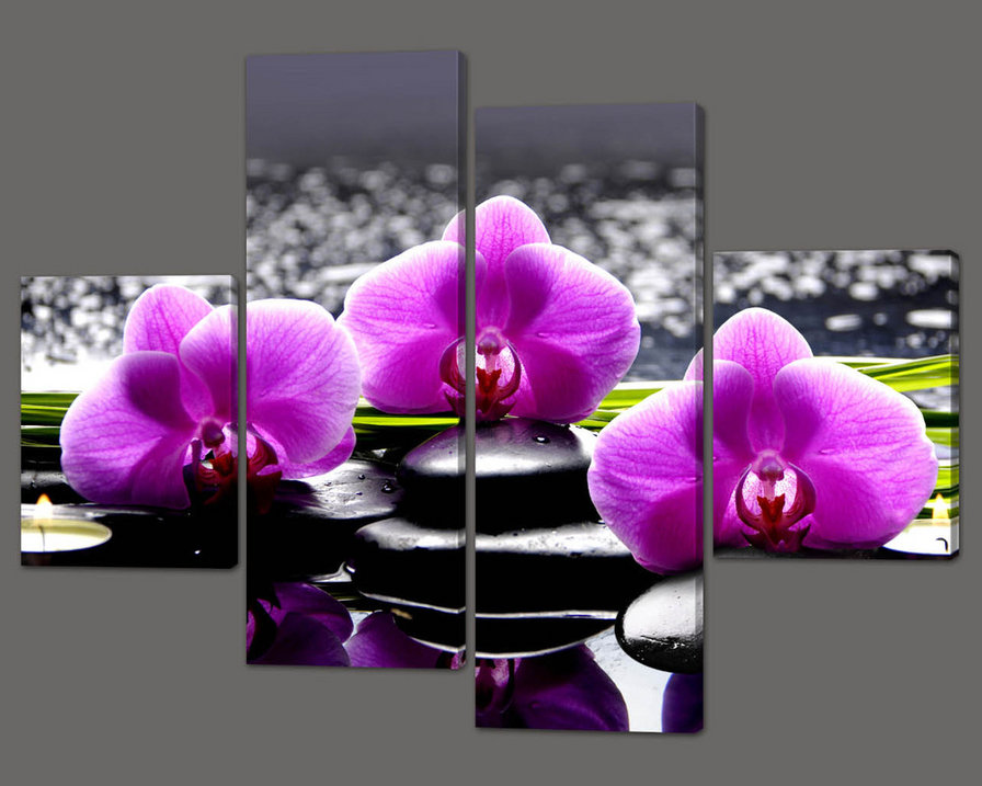 полиптих орхидеи - орхидеи, полиптих - оригинал