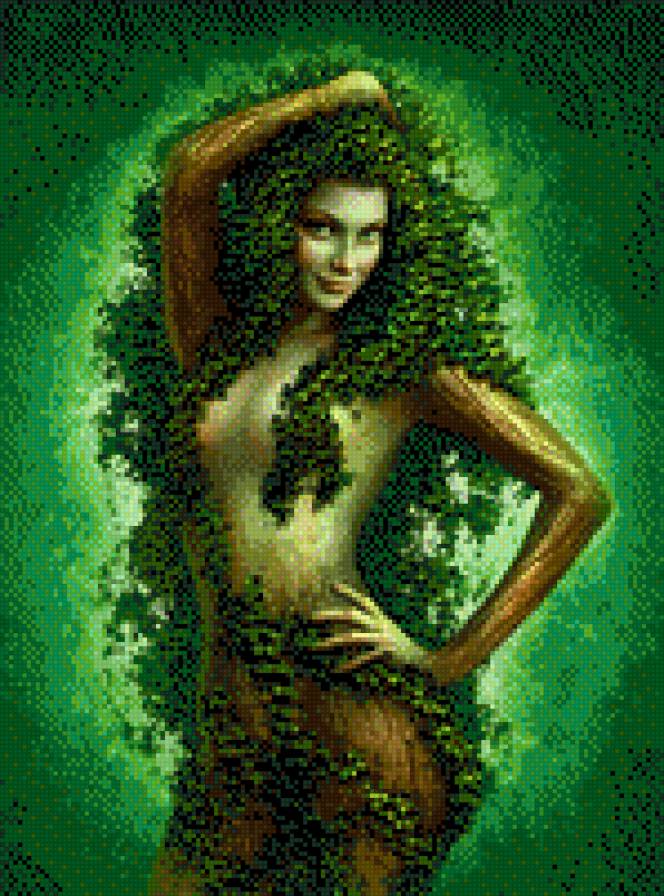 дриада5 - сказка, дриада, фэнтези, девушка - предпросмотр