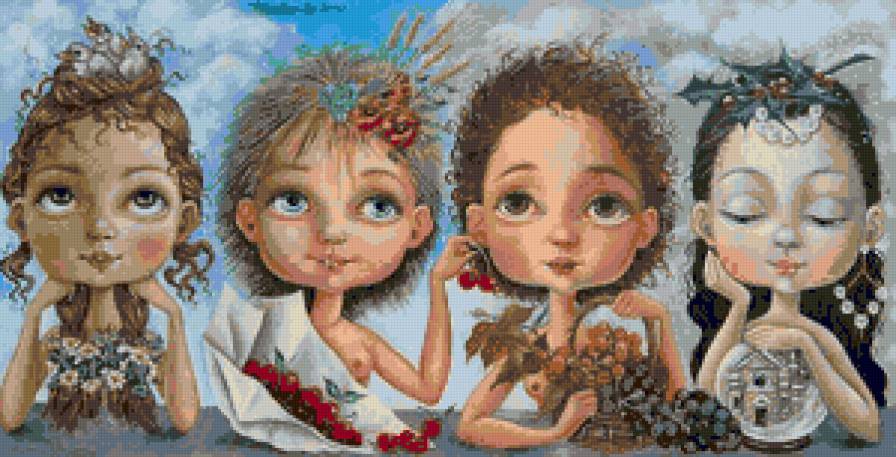 девочки - предпросмотр