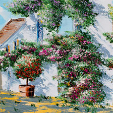 Схема вышивки «улочка 2»