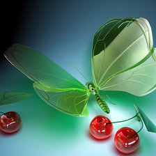 Схема вышивки «стекло»