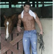 Схема вышивки «мачо»