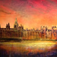 Схема вышивки «Лондон Парламент»