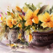 Схема вышивки «Цветы»