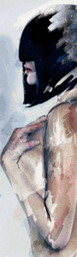 женский образ - вамп, женщина, девушка, образ, брюнетка, портрет - предпросмотр