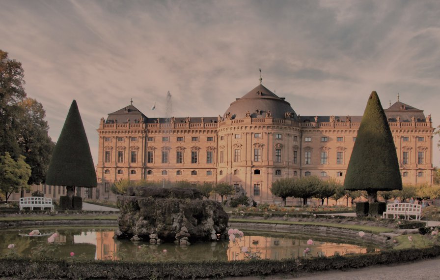 Германия - природа, дворец - оригинал