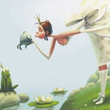 Схема вышивки «девочка»