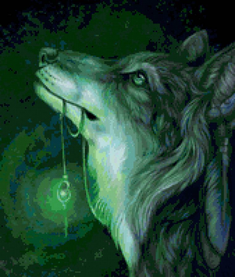 49004 - волк - предпросмотр