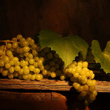 Схема вышивки «виноград»