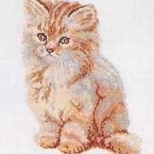 Схема вышивки «Котенок»