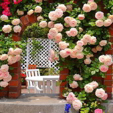 Схема вышивки «беседка»