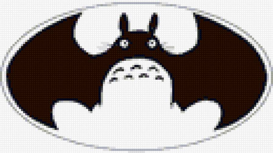 Тоторо - тоторо, бетмен. - предпросмотр