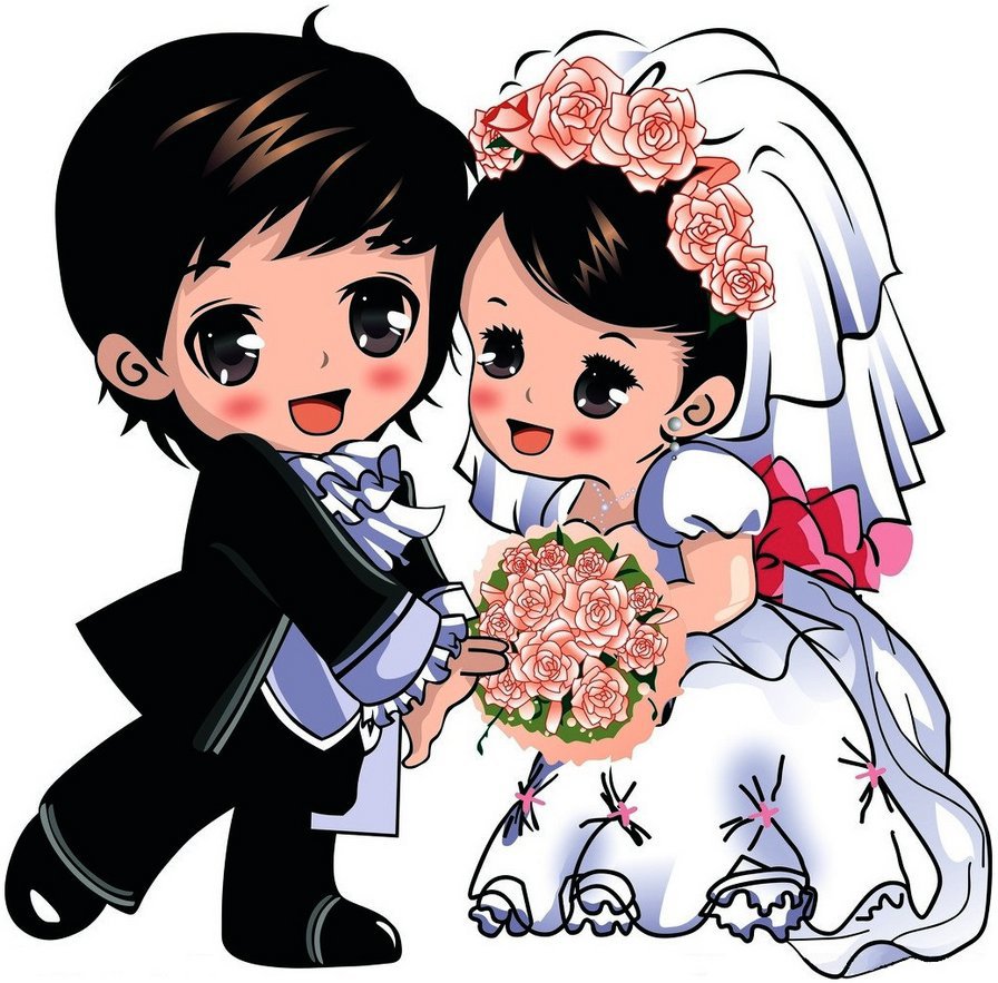 молодожены - оригинал