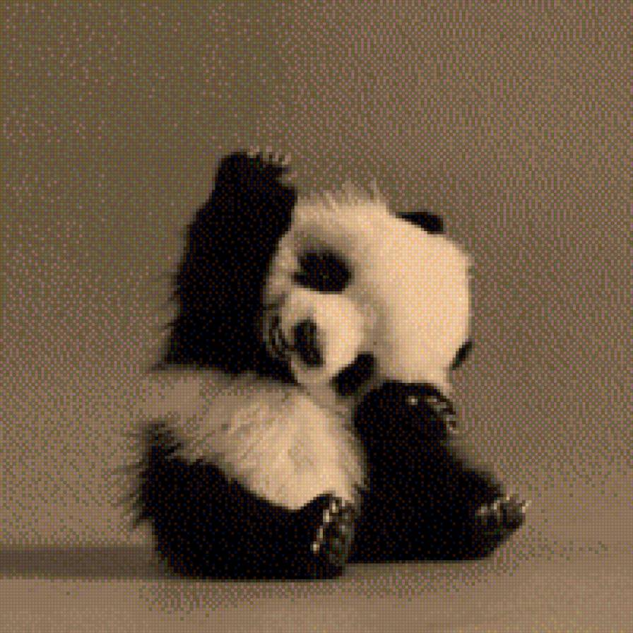 Милый панда - панда - предпросмотр