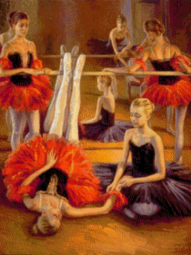 bailarinas ensayo - ballet - предпросмотр