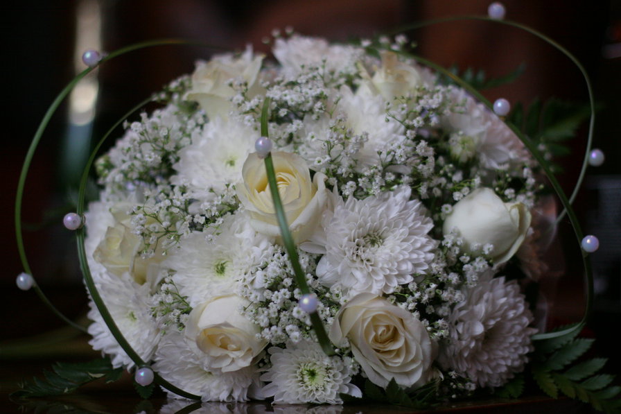 свадебный букет - оригинал