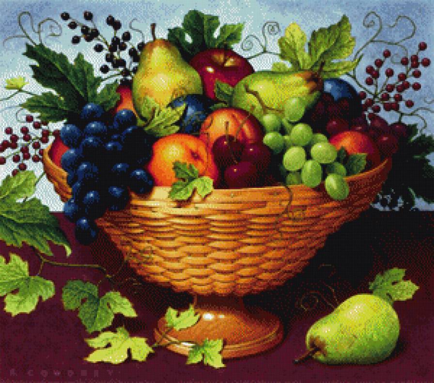 ягодное ассорти - натюрморт, на кухню - предпросмотр