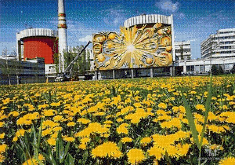 родные места - весна, город, юу аэс - предпросмотр