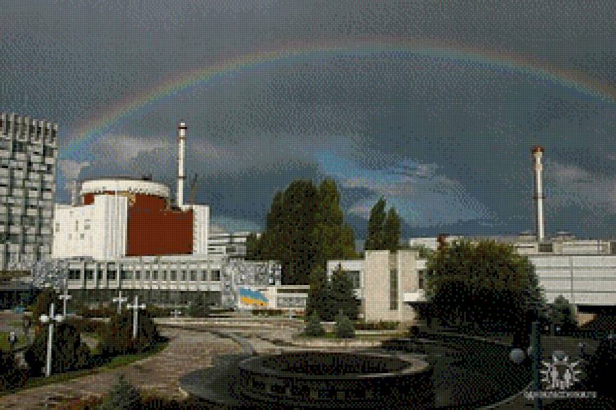 ЮУ АЭС - город, аэс, атомная станция - предпросмотр