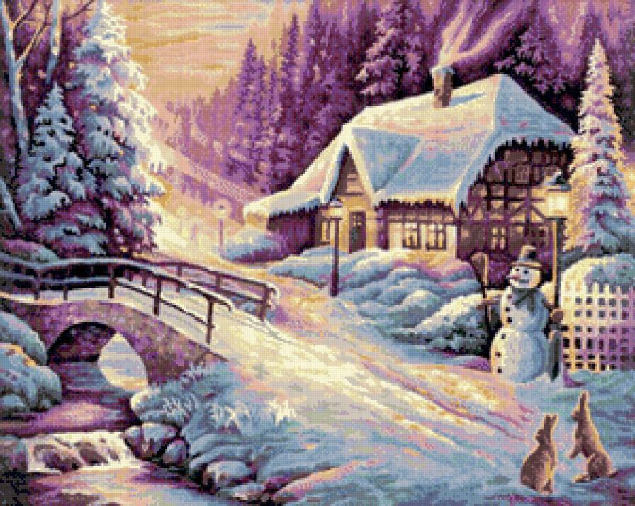 зима - времена года - оригинал