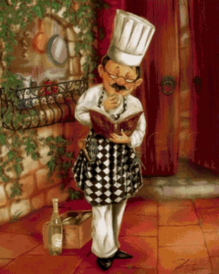 Повар - кухня, повар - предпросмотр