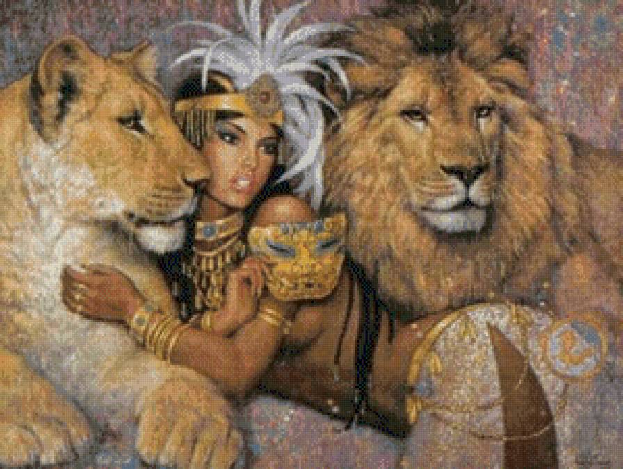 Cleopatra y sus leones - предпросмотр