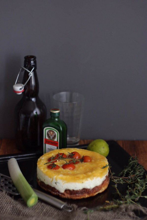 Киш с томатами - натюрморт, кухня, еда, овощи - оригинал