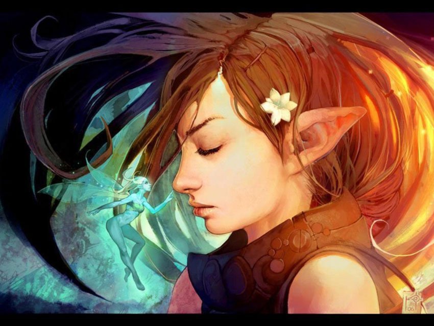 9974331t33QQ - эльф - оригинал