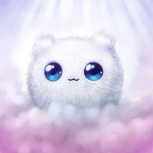 Схема вышивки «пушок»