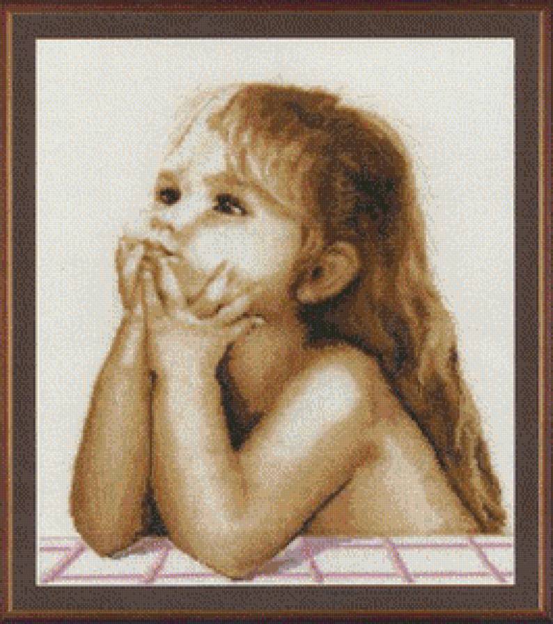 мечты - ребенок, девочка - предпросмотр