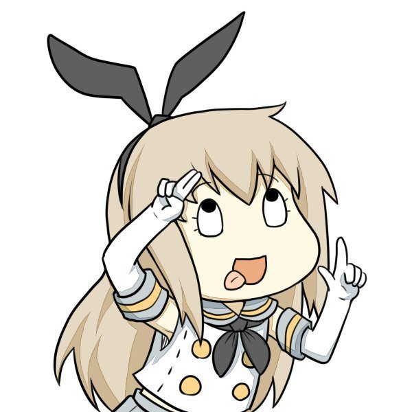 Shimakaze - аниме, kancolle - оригинал