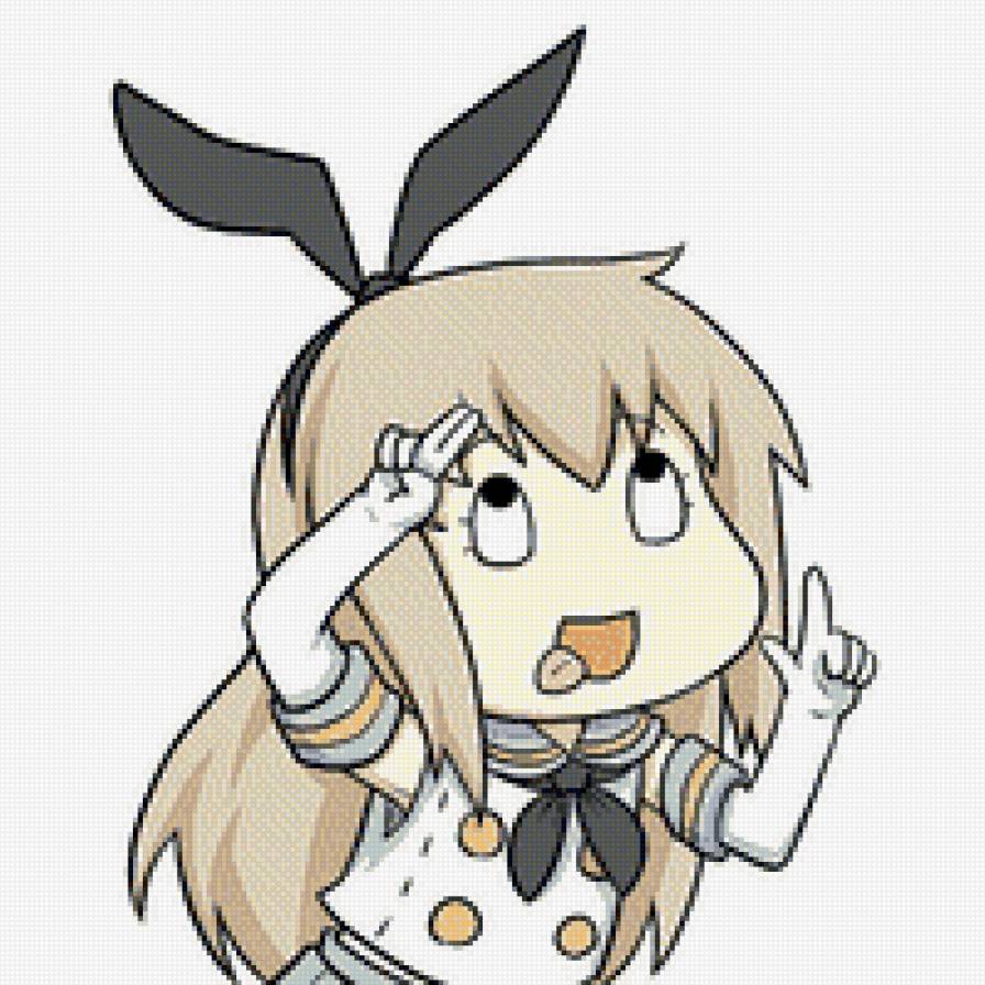 Shimakaze - kancolle, аниме - предпросмотр