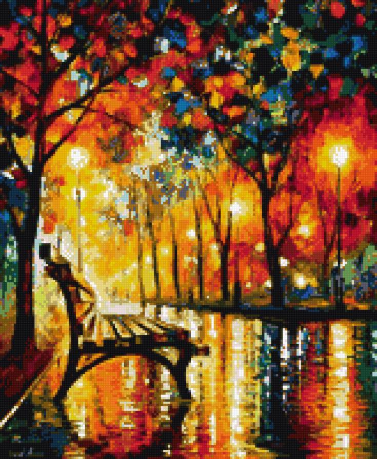 Одиночество осени Афремов - яркая, осень, афремов - предпросмотр