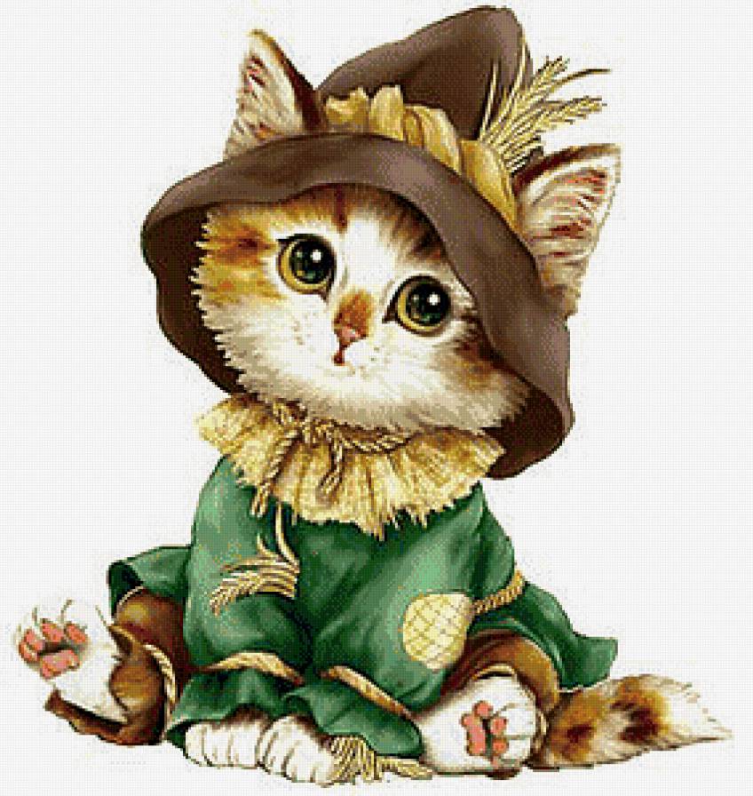 Серия "Мультяшки" - котенок - предпросмотр