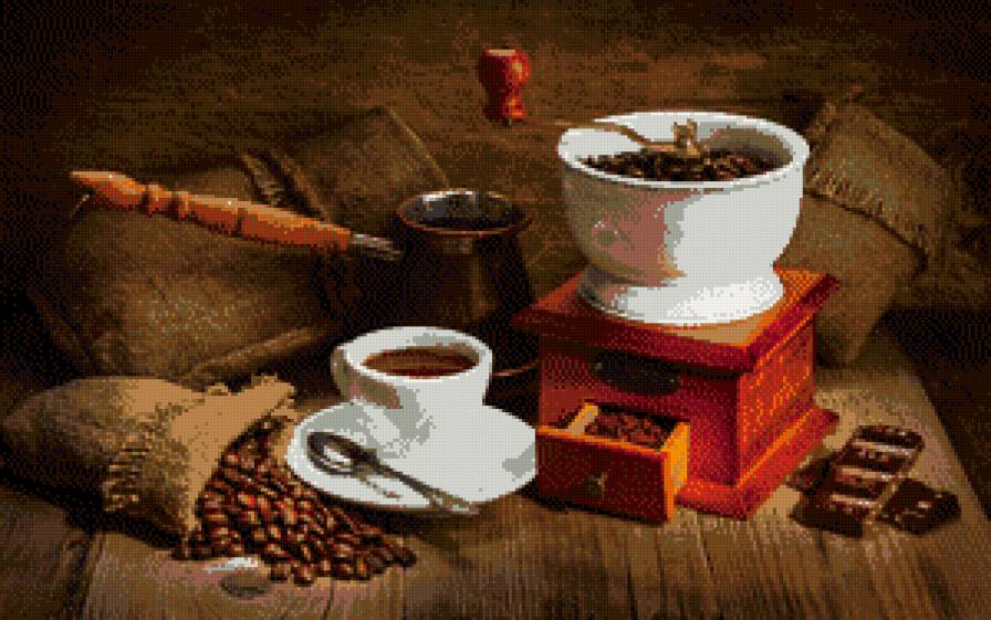 кофе - зерна, кухня, кофе - предпросмотр
