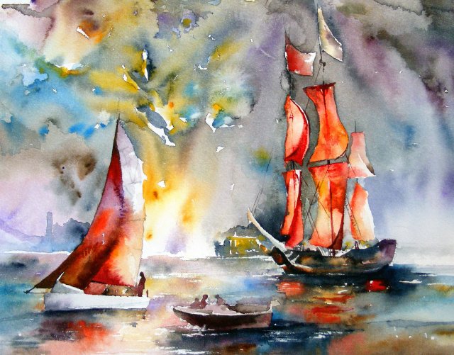 алые паруса - оригинал