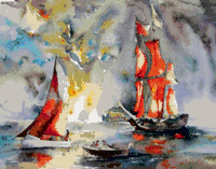 алые паруса - предпросмотр