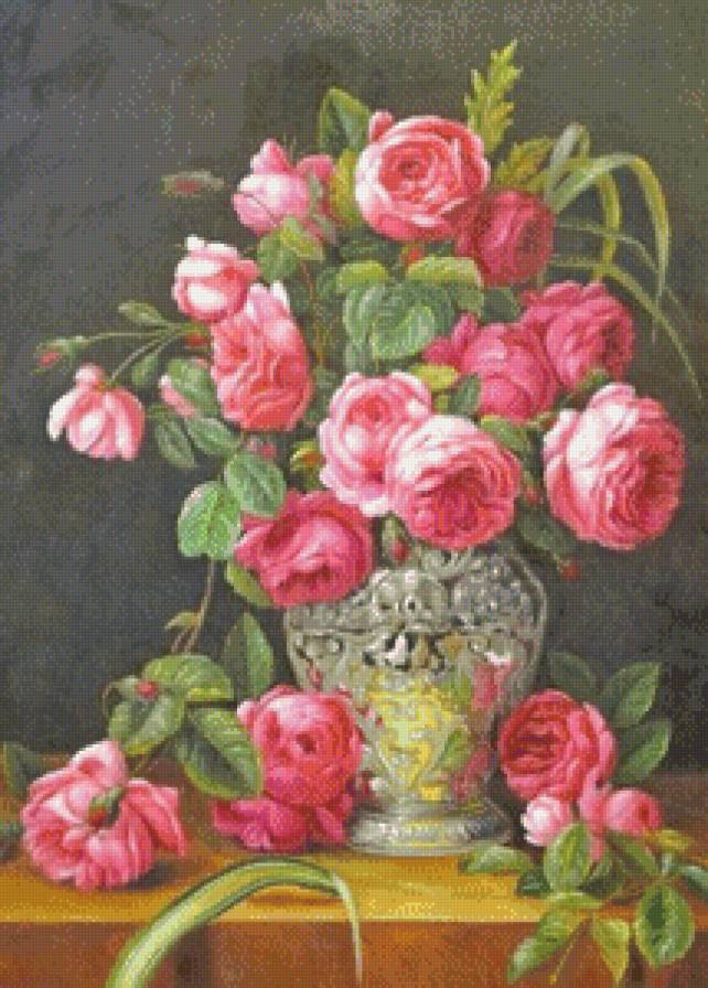 Букет роз - розы, цветы - предпросмотр