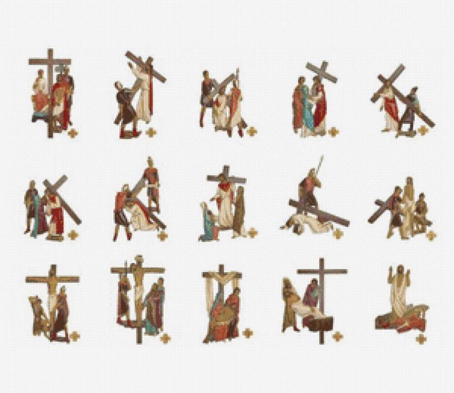 las estaciones del viacrucis - предпросмотр