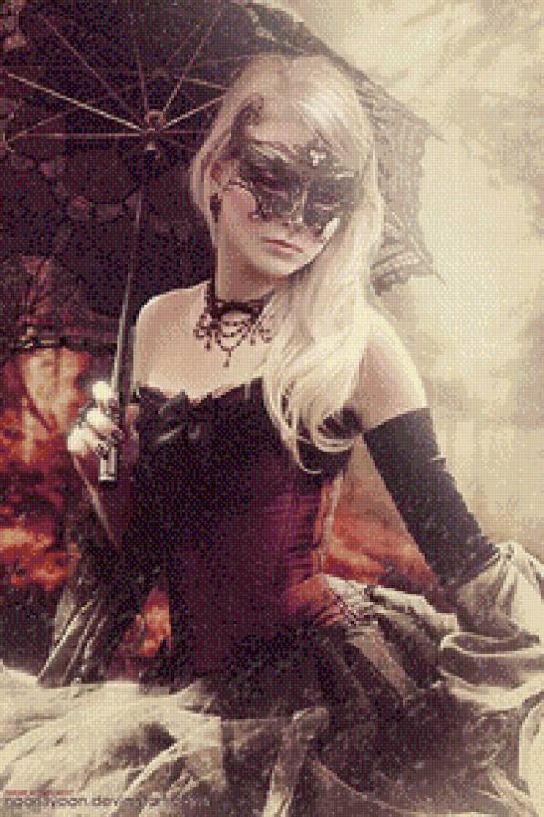 Леди Осень - женщина, осень, девушка - предпросмотр