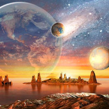 Схема вышивки «kosmos»