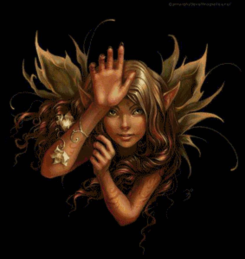 нимфа - фентэзи, феи - предпросмотр