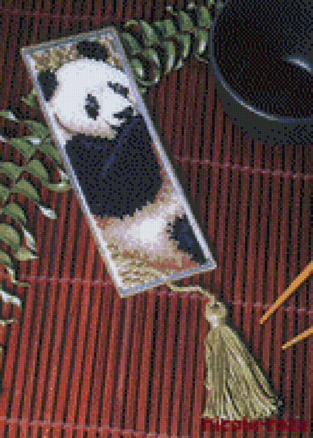 Закладка панда - закладка, животные - предпросмотр