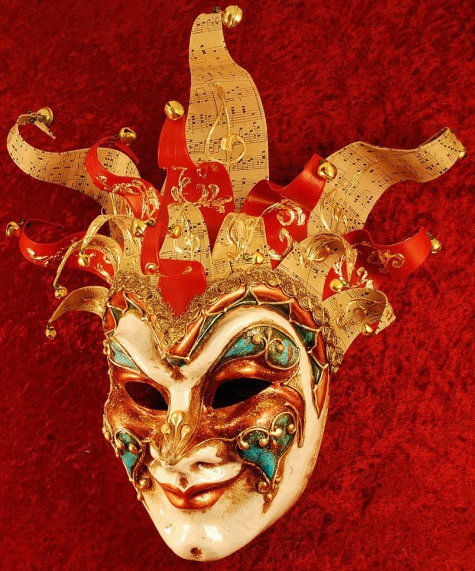 Венецианская маска Арлекин - арлекин, маска, венецианская маска - оригинал