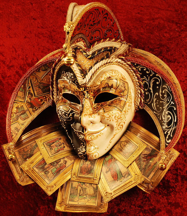 Венецианская маска Джокер - венецианская маска, маска, джокер - оригинал